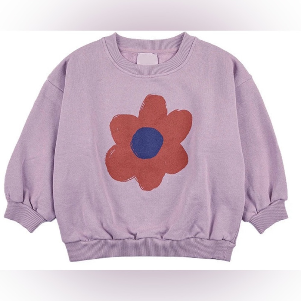 Bobo Choses Big Flower Cotton Sweatshirt